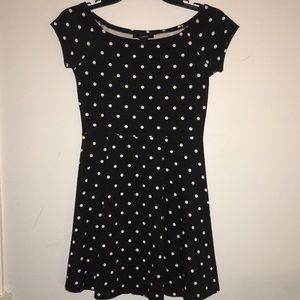 Black and white dress